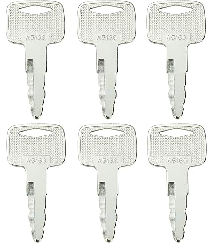 Amazon.com: 2 Pack Keys for Mitsubishi Forklift Dozer